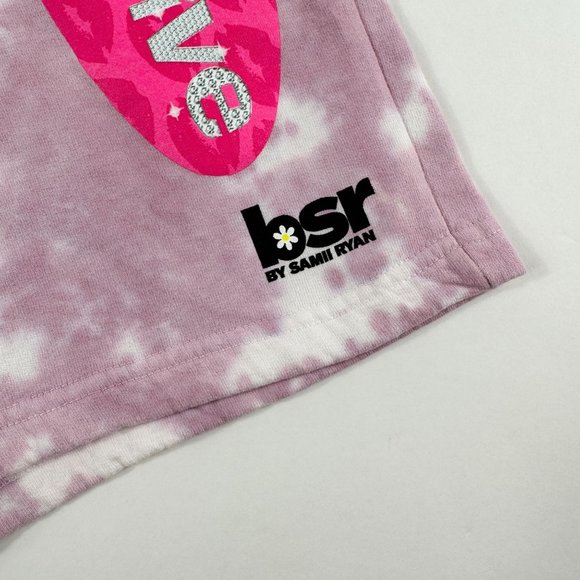 Dolls Kill BSR By Samii Ryan Sensitive Sweats Short Sz M Pink - Picture 3 of 7
